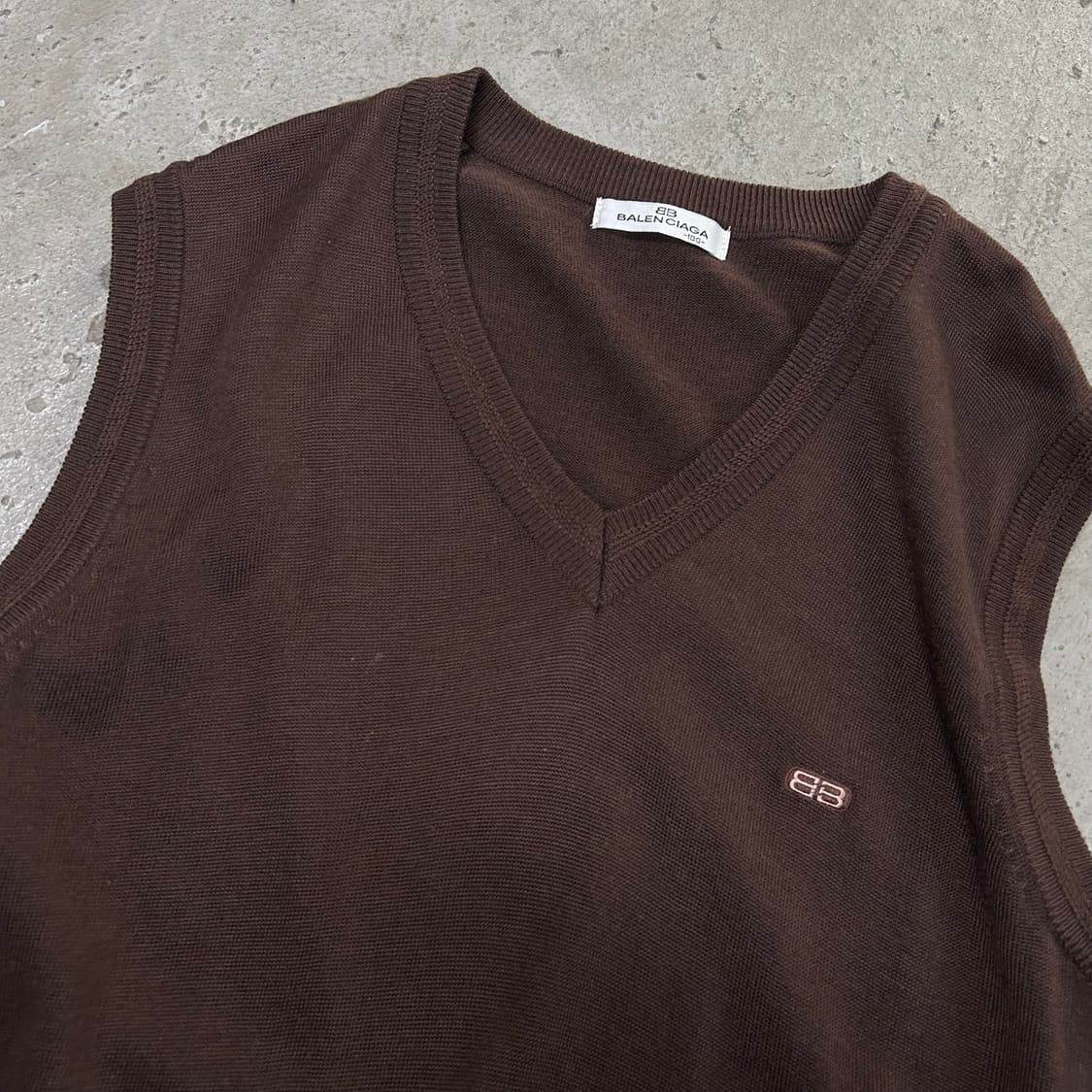 발렌시아가 니트 조끼[1574] 상품이미지5