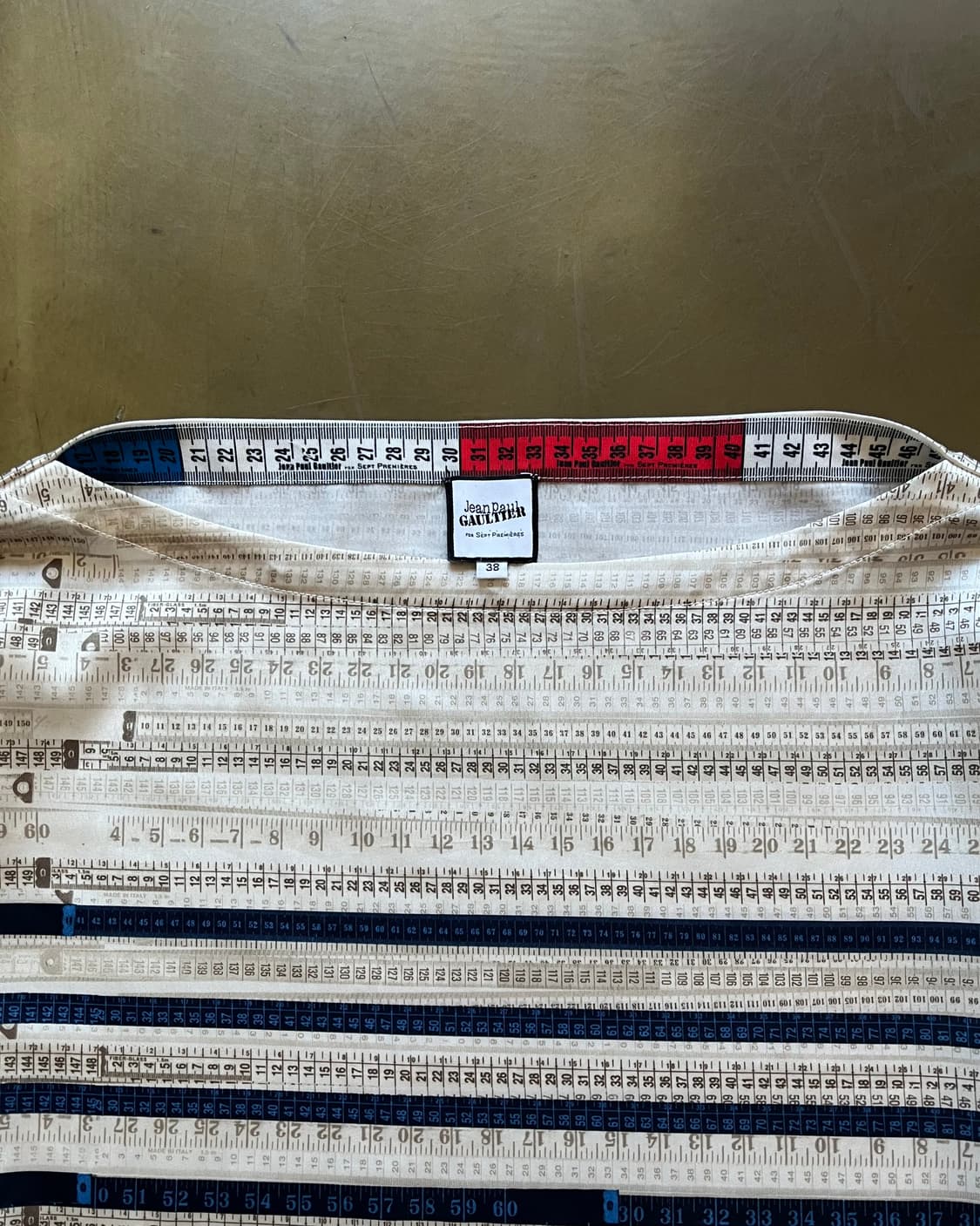 2010's Jean Paul Gaultier Ruler T-Shirt 상품이미지4