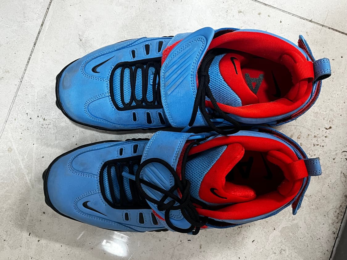  나이키 x 앰부쉬 에어 어저스트 포스 SP 유니버시티 블루 앤 하바네로 상품이미지1