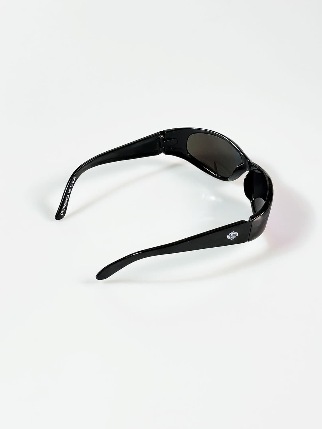 90s SUN HARLAY 블랙 스포티 미러 렌즈 빈티지 선글라스 상품이미지4