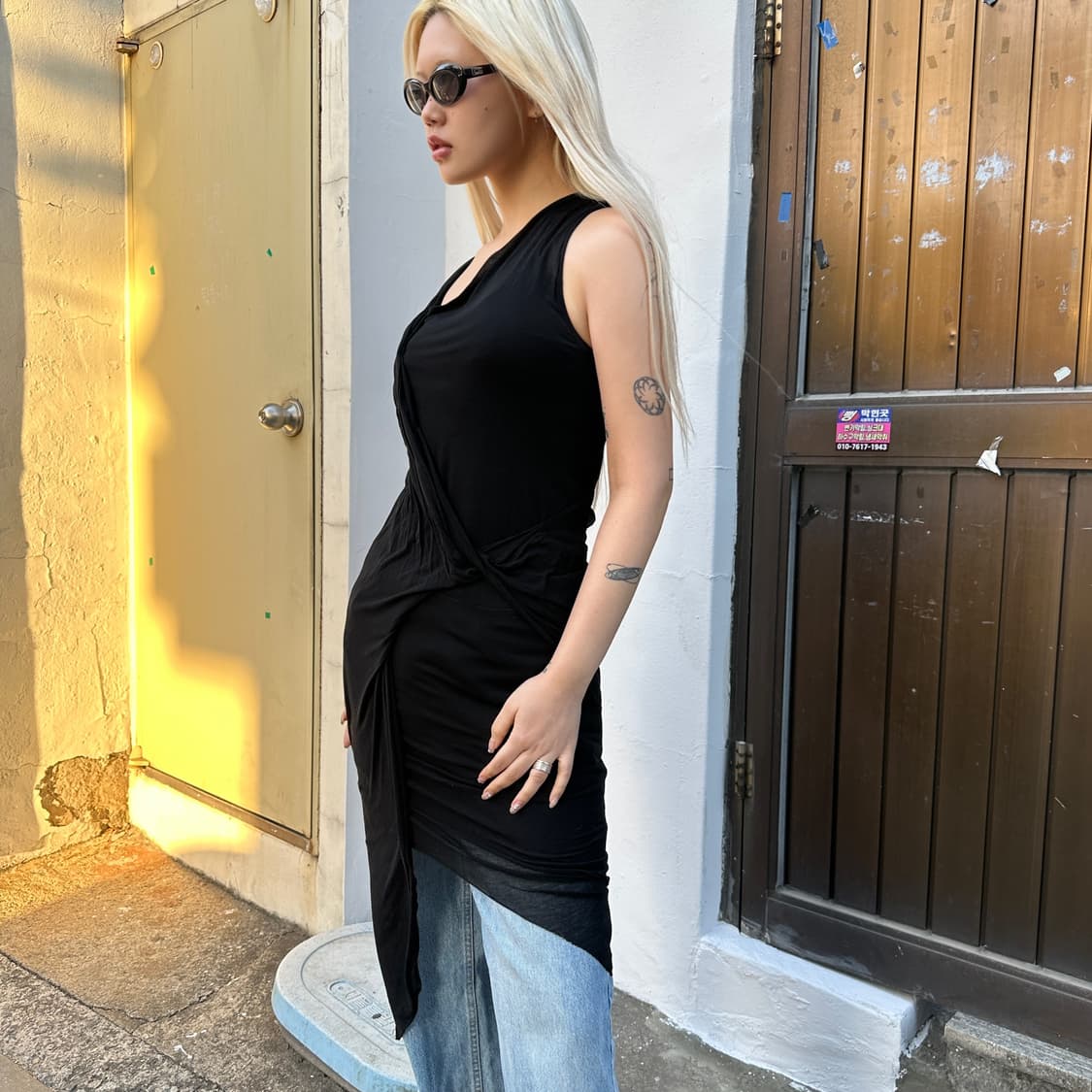 헬무트 랭 레이어드 슬립 드레스 상품이미지7