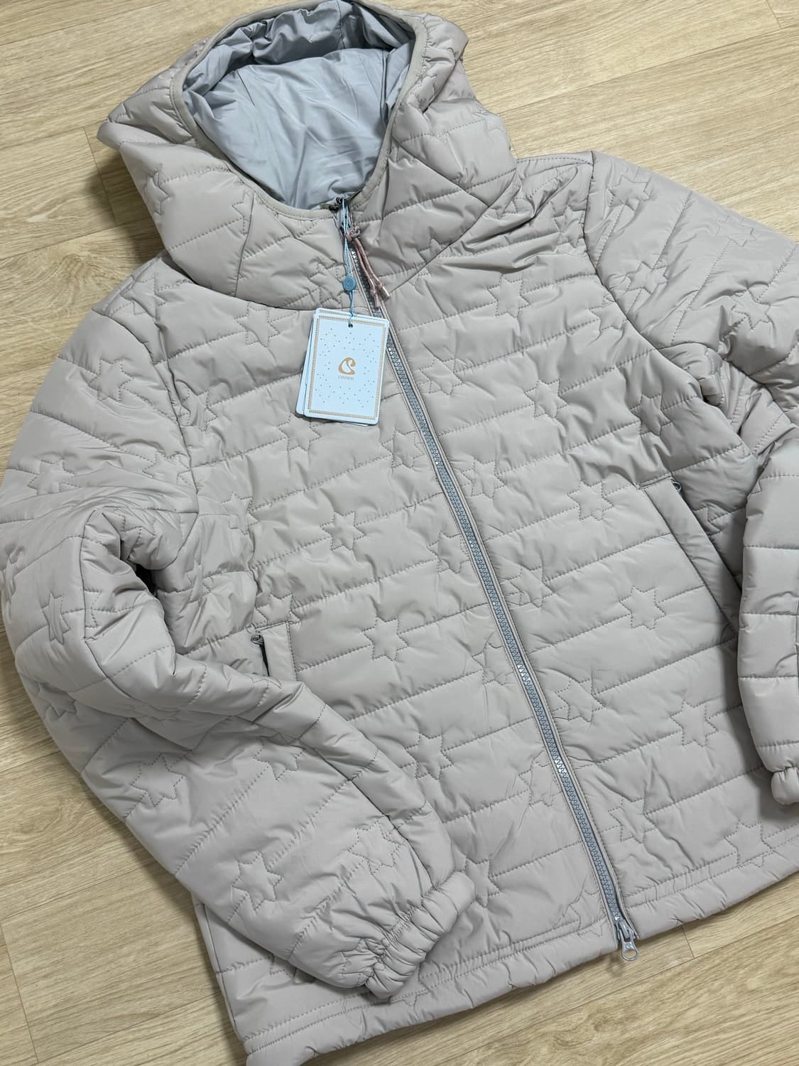 코이세이오 플러피 경량 패딩 아이보리 상품이미지2