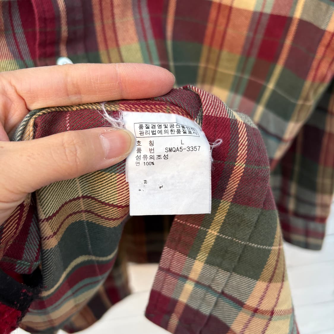 Polo 폴로 체크 셔츠 상품이미지8