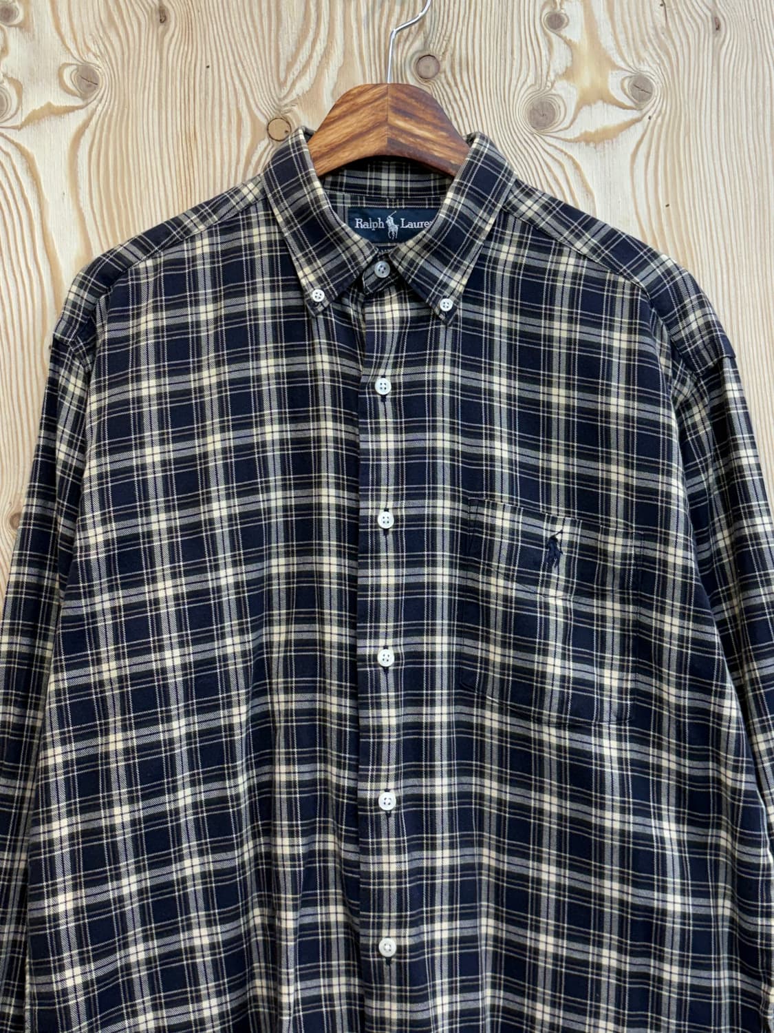 폴로 랄프로렌 깅엄 체크 셔츠 상품이미지2