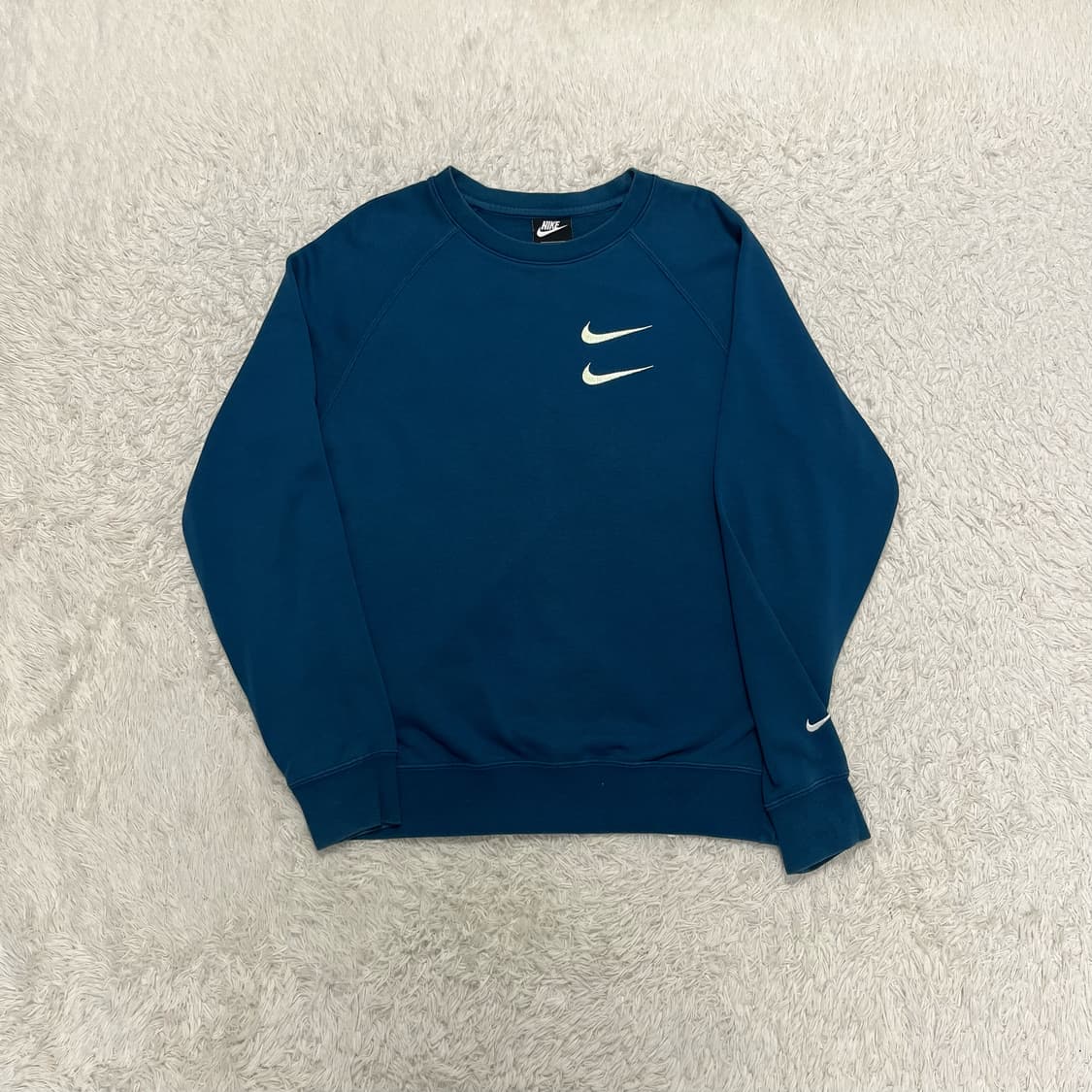 Nike blue double swoosh sweatshirt  상품이미지4