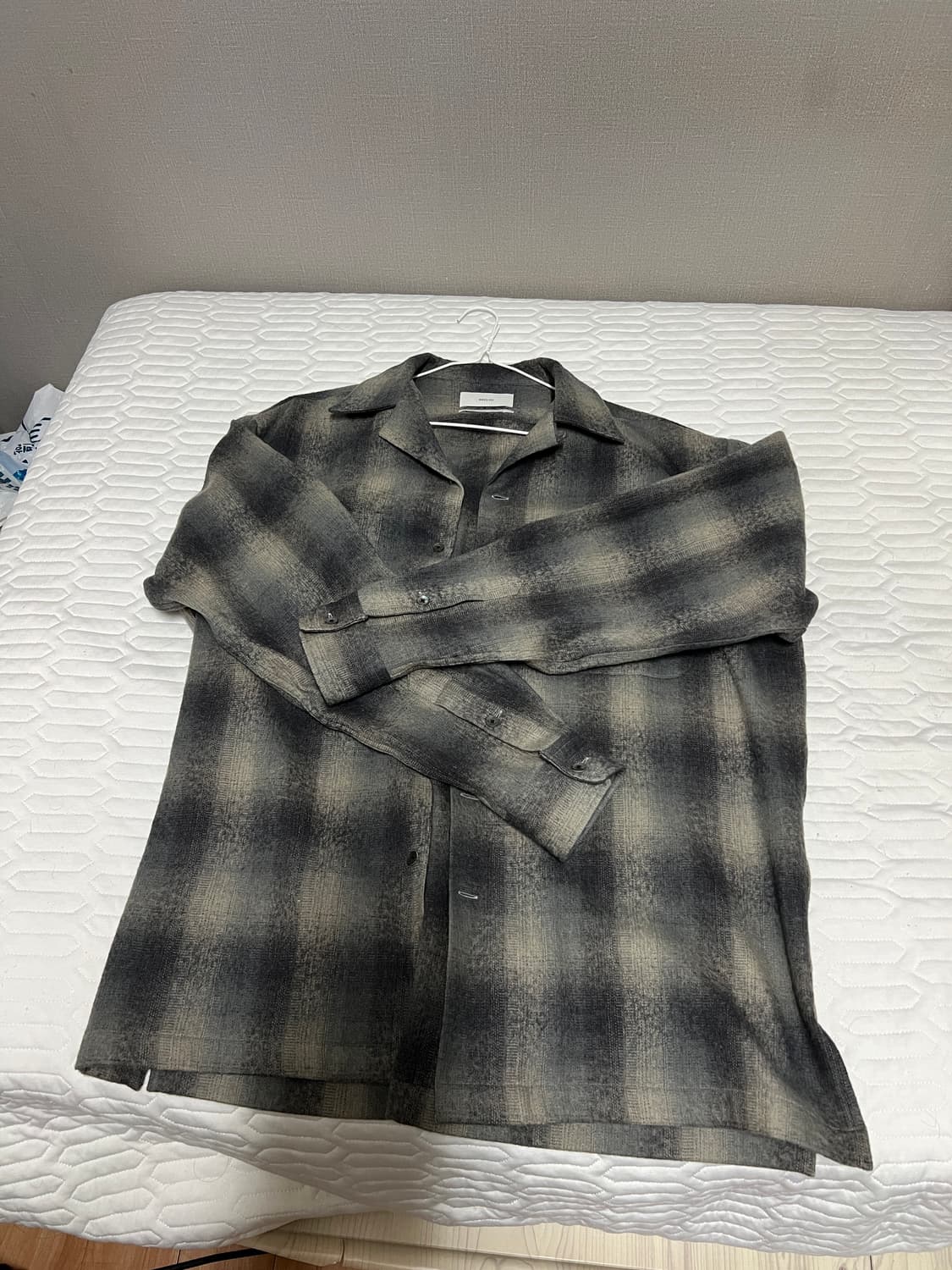 아워셀브스 체크셔츠 1사이즈 판매 상품이미지1