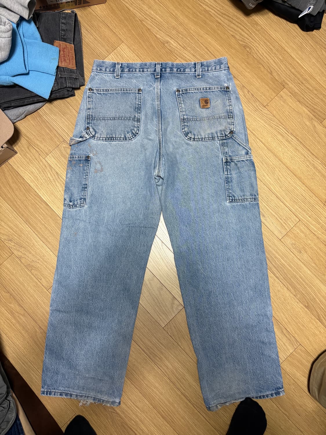 칼하트 더블니 B73 dst 34x30 상품이미지3