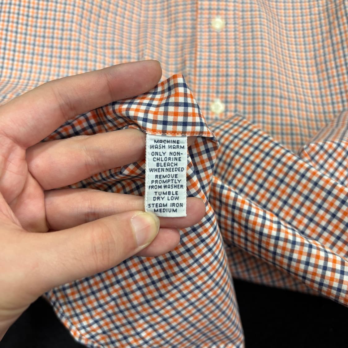 L 폴로 랄프로렌 잔 체크 반팔 셔츠 상품이미지5