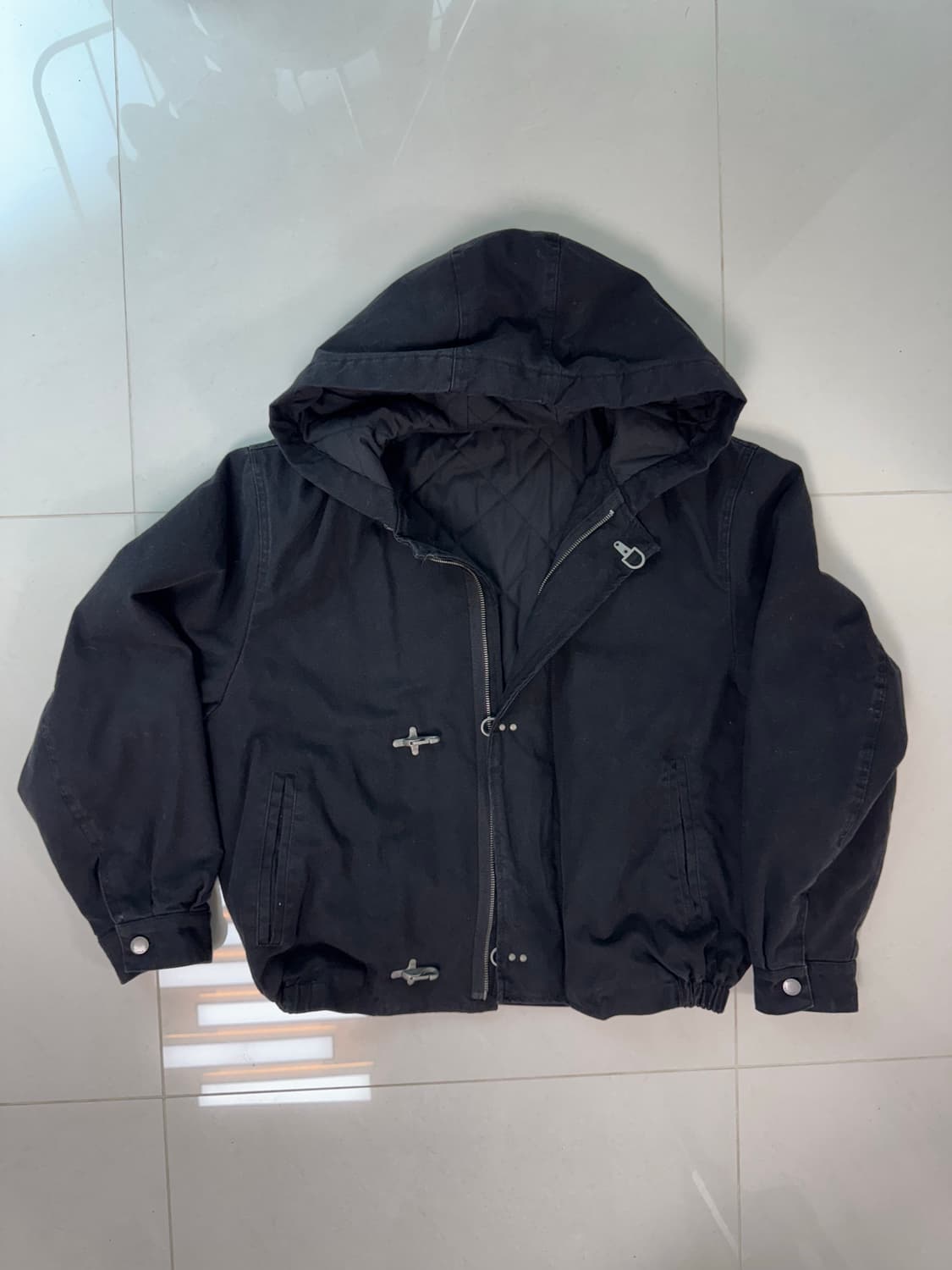 자라 토글 후드 자켓 상품이미지2