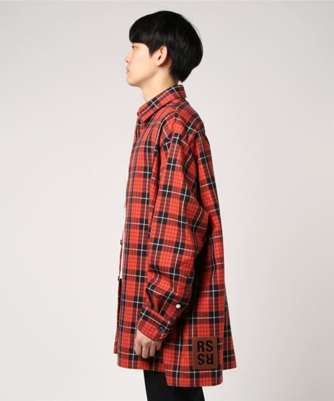 라프시몬스 18ss 이지핏 패치 데님셔츠 S 상품이미지2