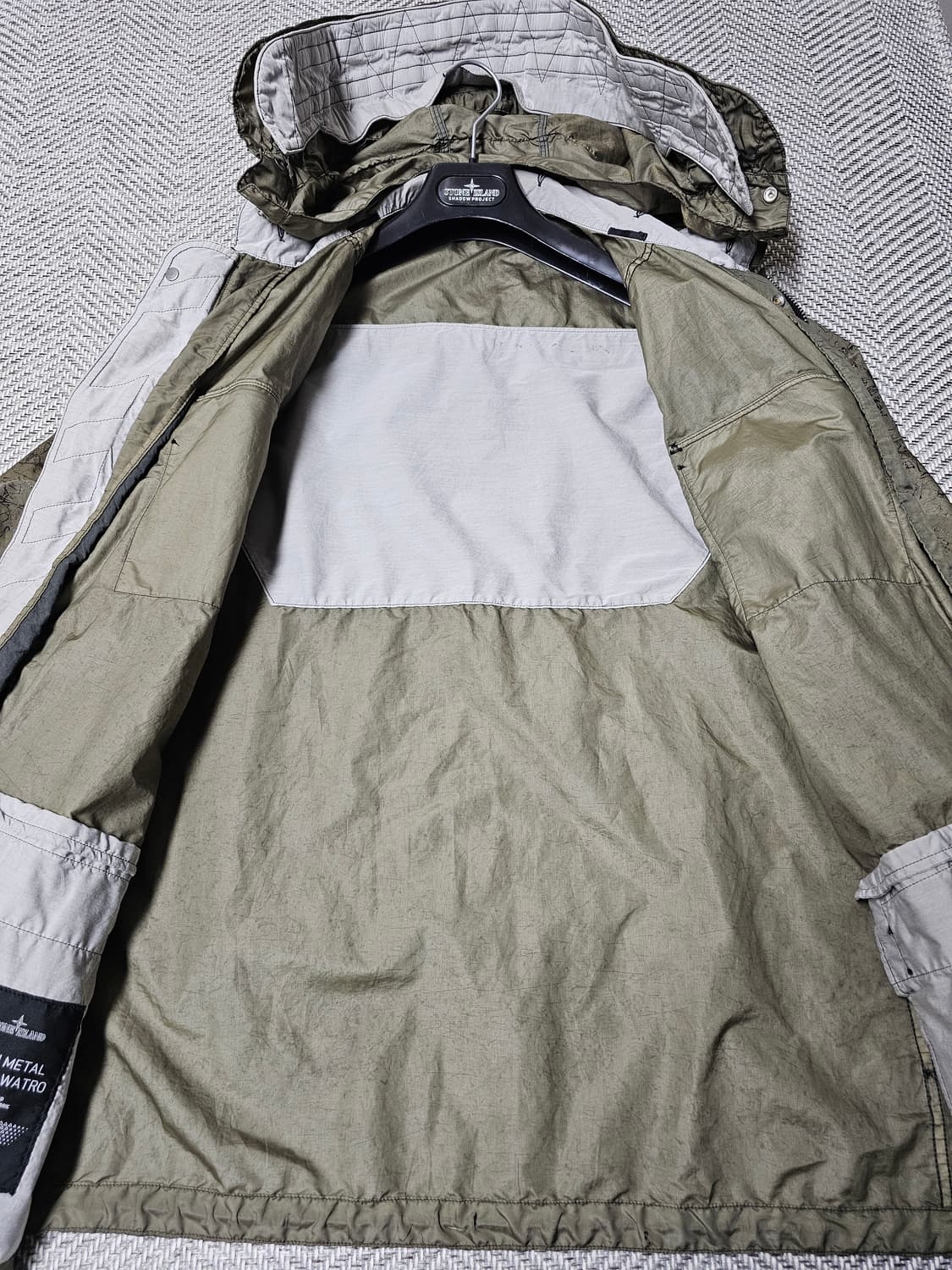 스톤아일랜드 NYLON METAL 'SPIDER' WATRO 자켓 상품이미지6