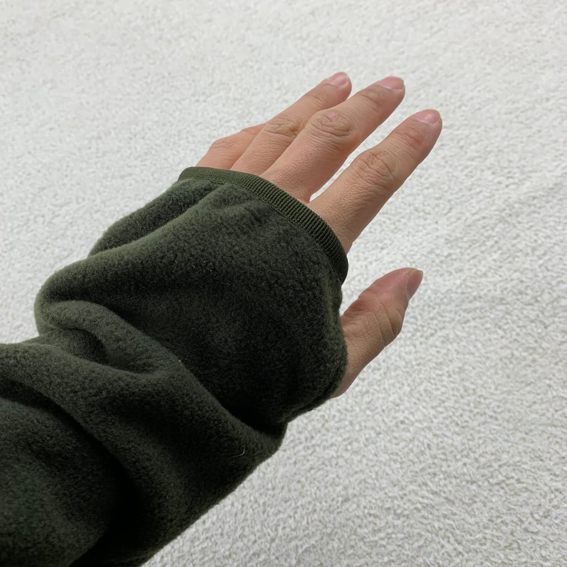 힐리먼트 아머 가드 플리스 집업 카키 상품이미지5