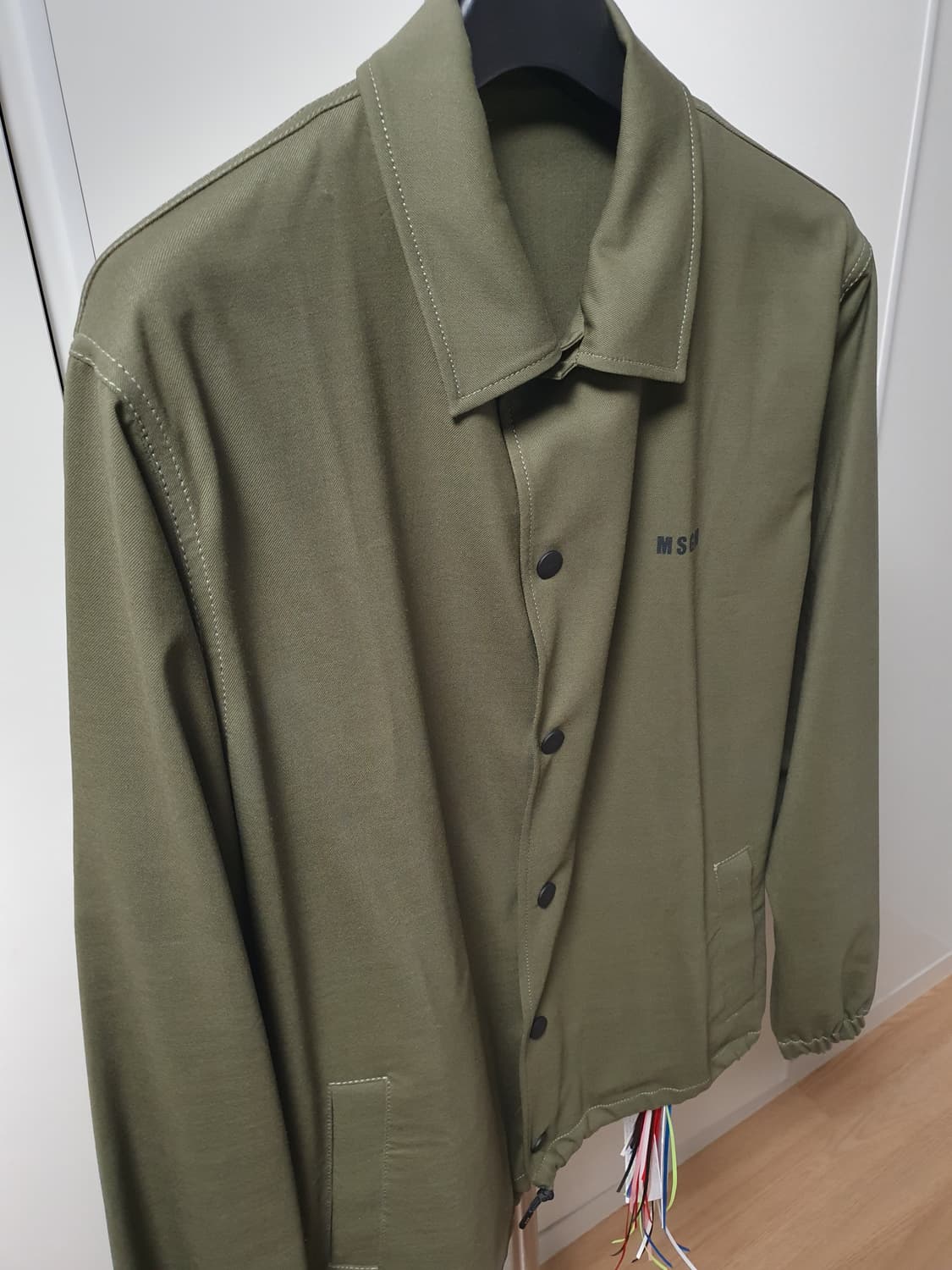 MSGM 버진 울 코치 자켓 상품이미지3