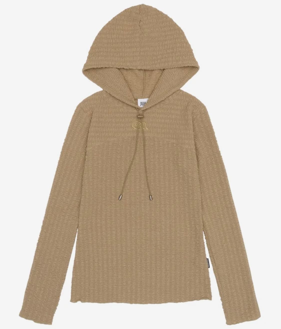 스컬프터 이스트링 크링클 후디 토스트 S 상품이미지2