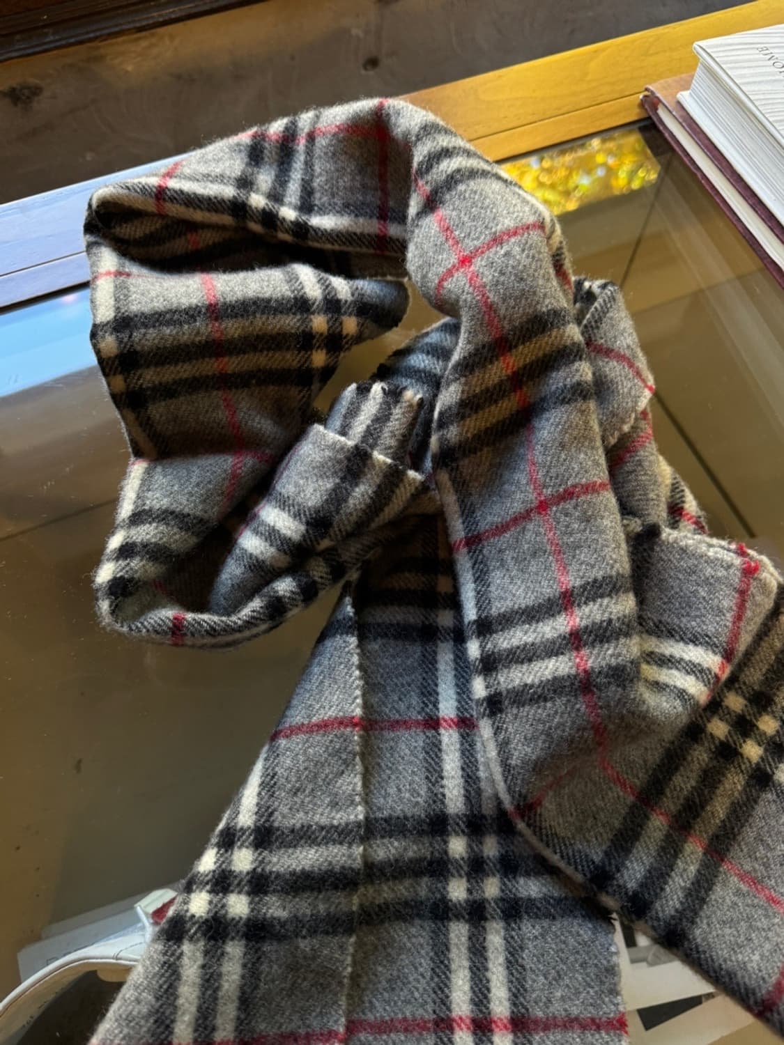 버버리 캐시미어 머플러 상품이미지2