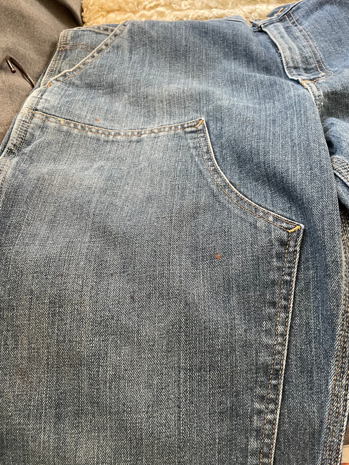 칼하트 더블니 데님팬츠 상품이미지5