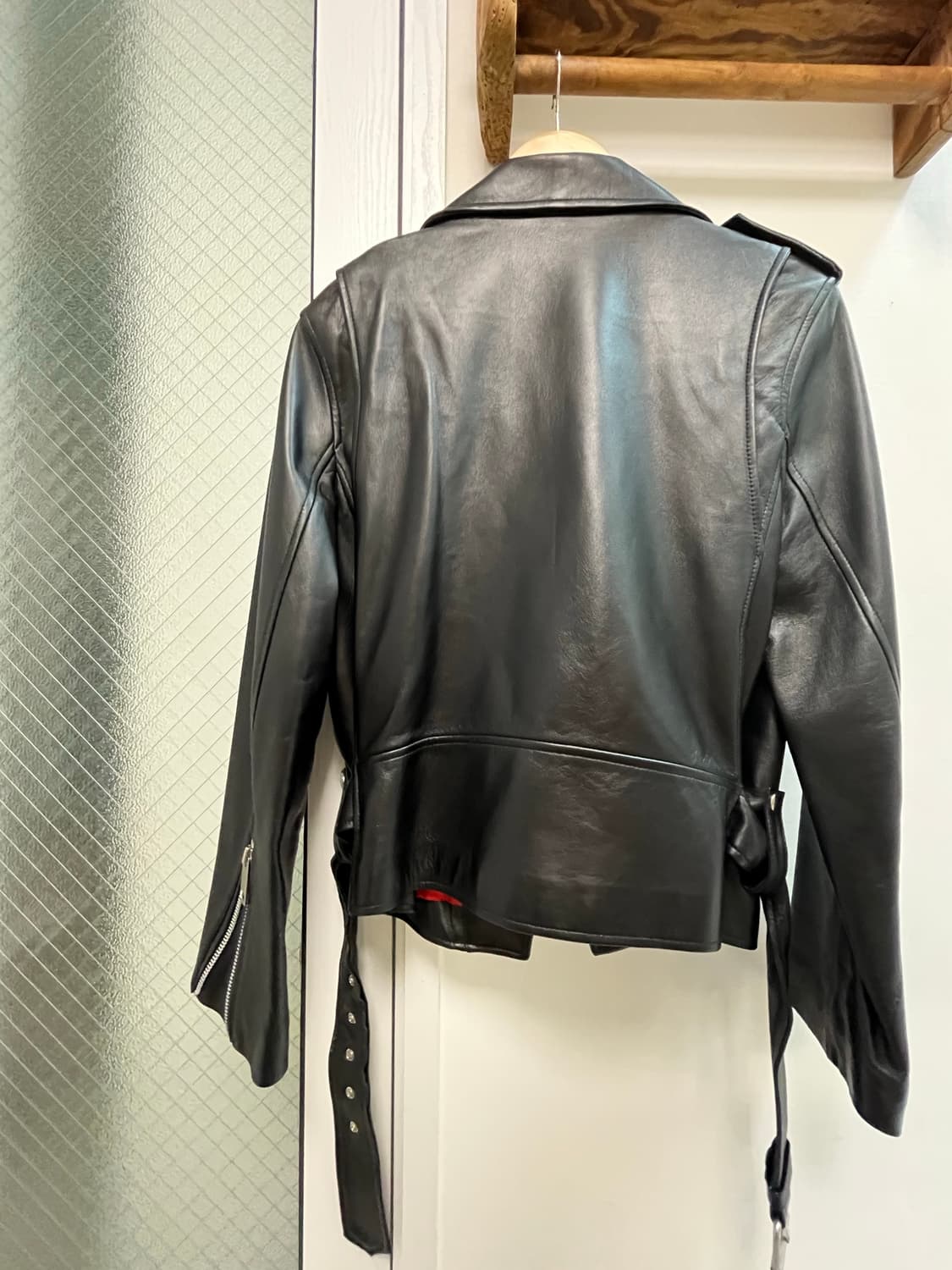 뮤제(musee) 양가죽 라이더 자켓(38사이즈) 상품이미지4