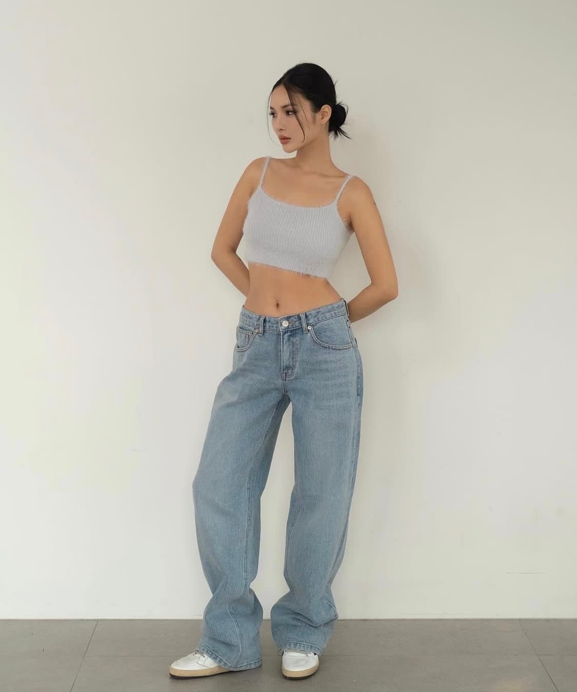[chileethelabel] mid-rise wide jean 상품이미지1