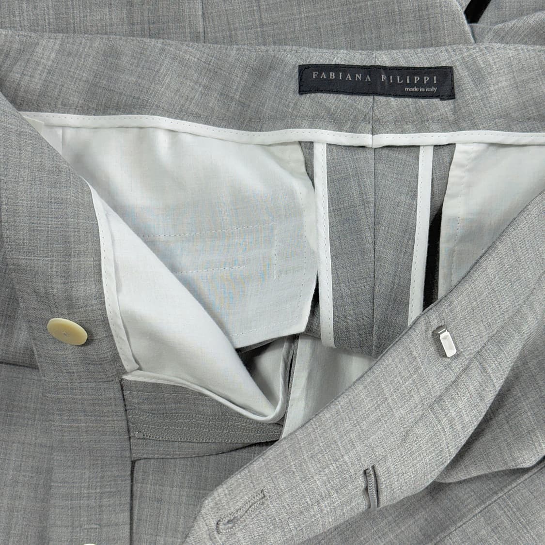 파비아나필리피 모닐리 크롭 울 팬츠 상품이미지2