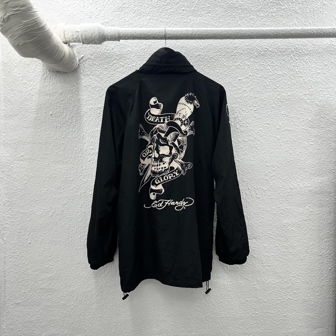 Edhardy skull printing windbreaker 상품이미지4