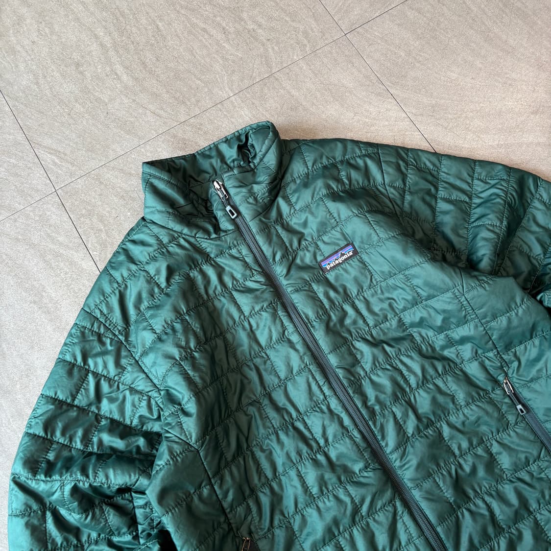 파타고니아 정품 나노 퍼프 그린 자켓  상품이미지2