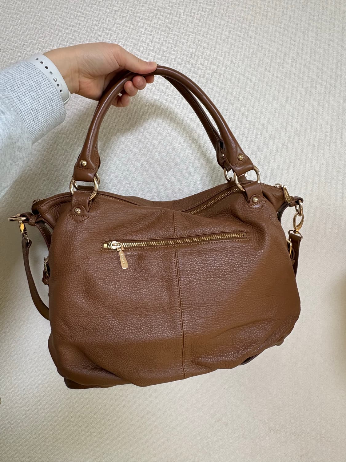 시슬리 리얼레더 토트백 상품이미지3