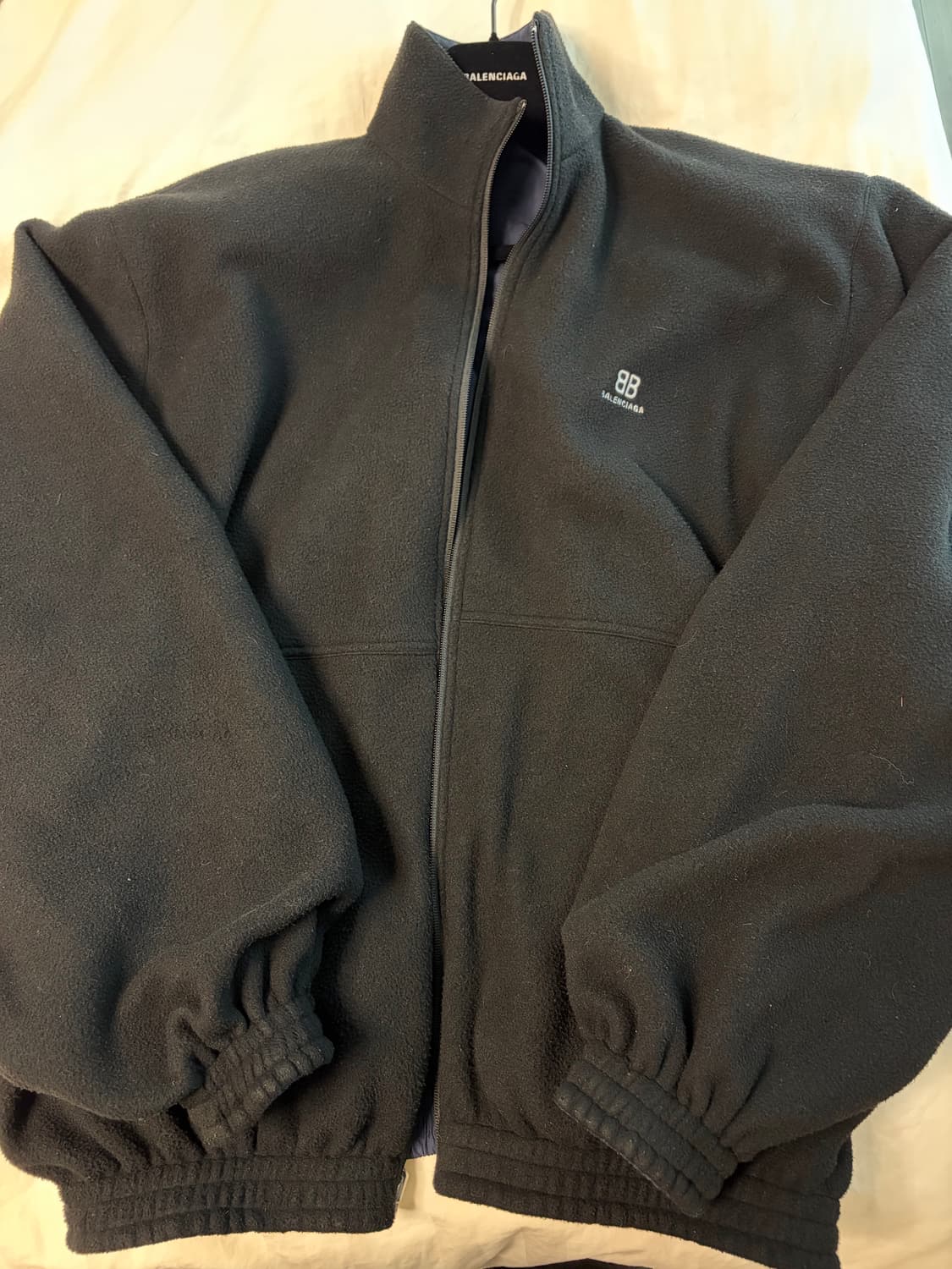 [S] 발렌시아가 스포티 비 트랙 플리스 리버서블 자켓 상품이미지2