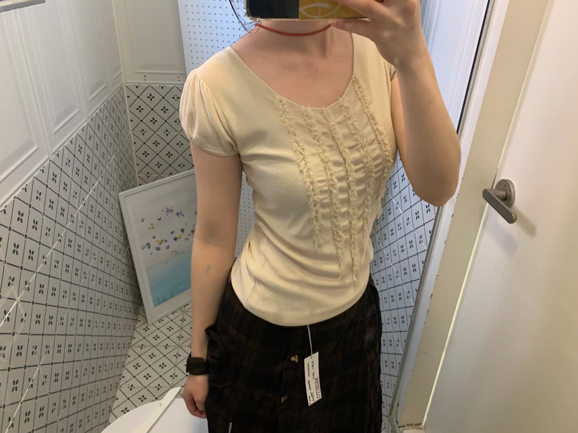 Hiroko Koshino cubic frill half knit 상품이미지6