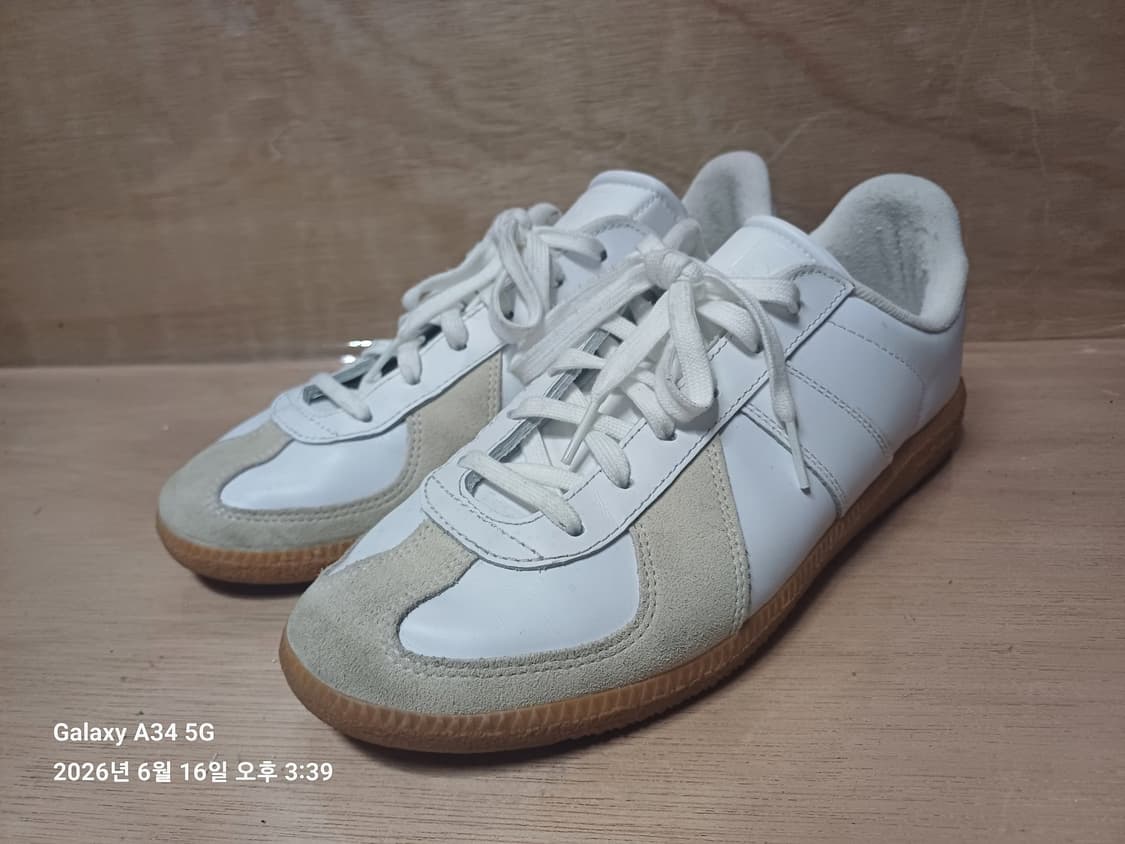 285 아디다스 독일군 스니커즈 화이트 상품이미지2