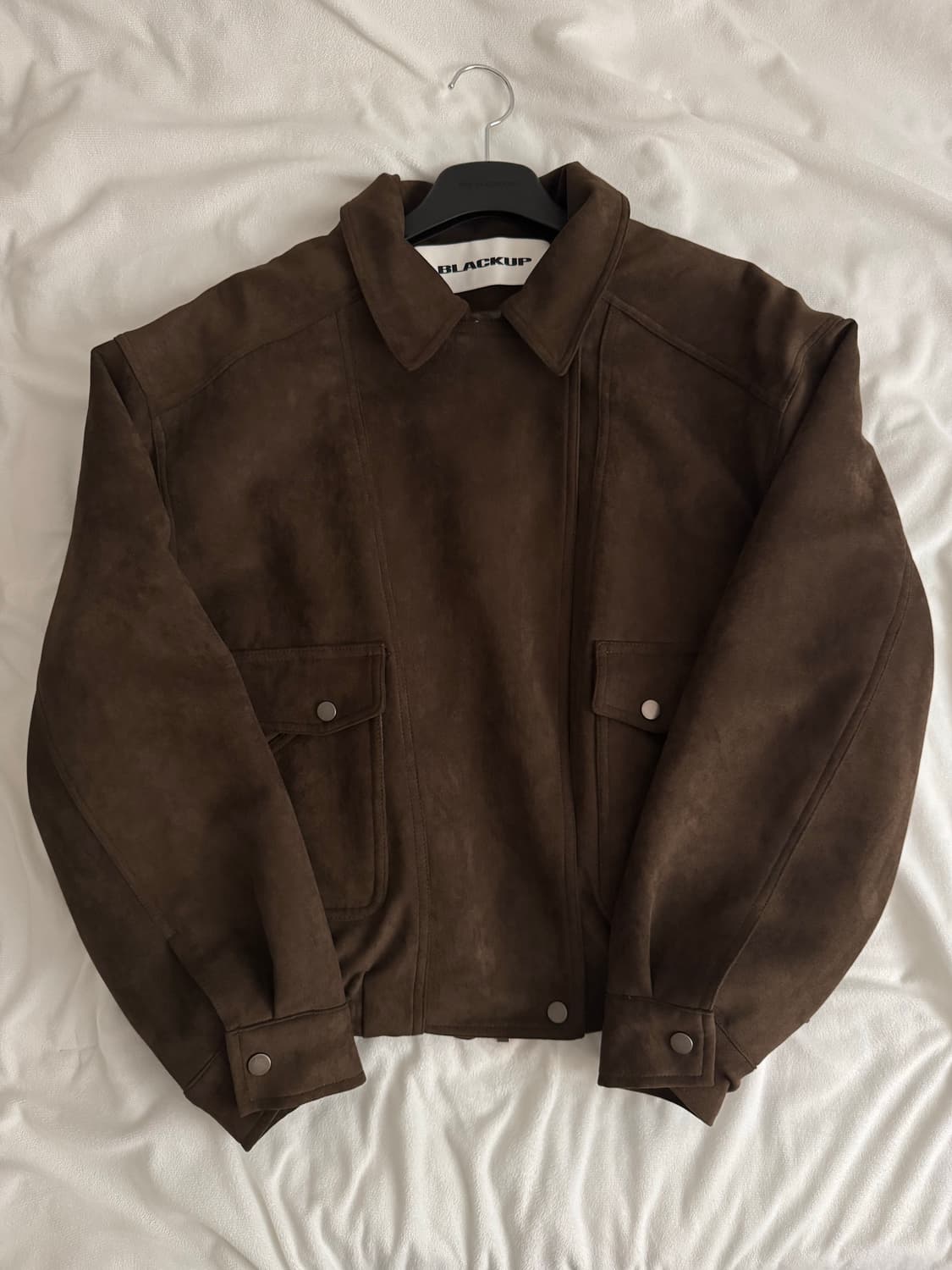 블랙업 아바니 스웨이드 점퍼 상품이미지1