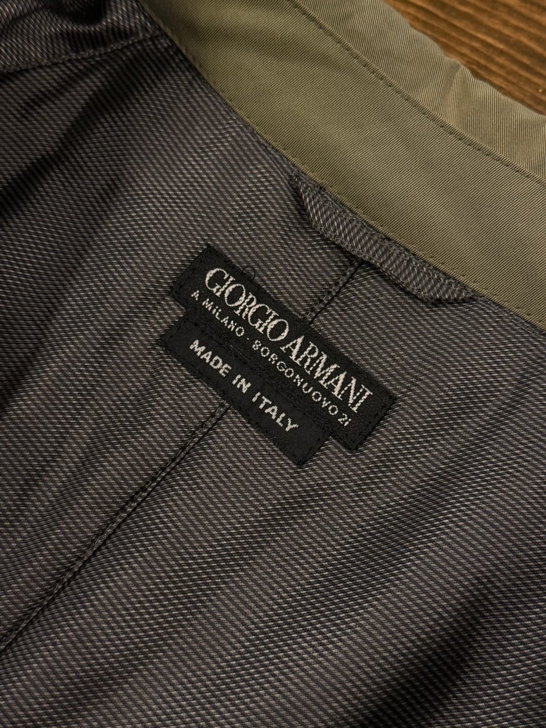 조르지오 아르마니 아카이브 래글런 코트 105 상품이미지2