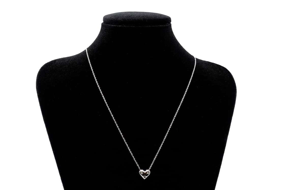 티파니 도트 하트 PT950 백금 천연다이아몬드티파니앤코 펜던트 목걸이 상품이미지6