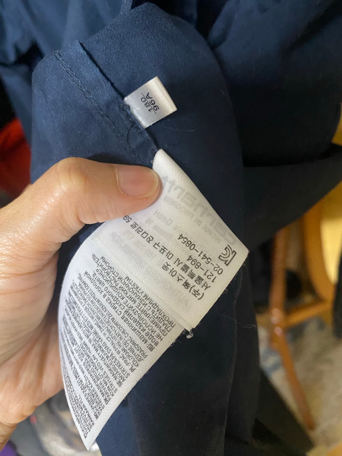 칼하트 마틴 코트 네이비 L 상품이미지7