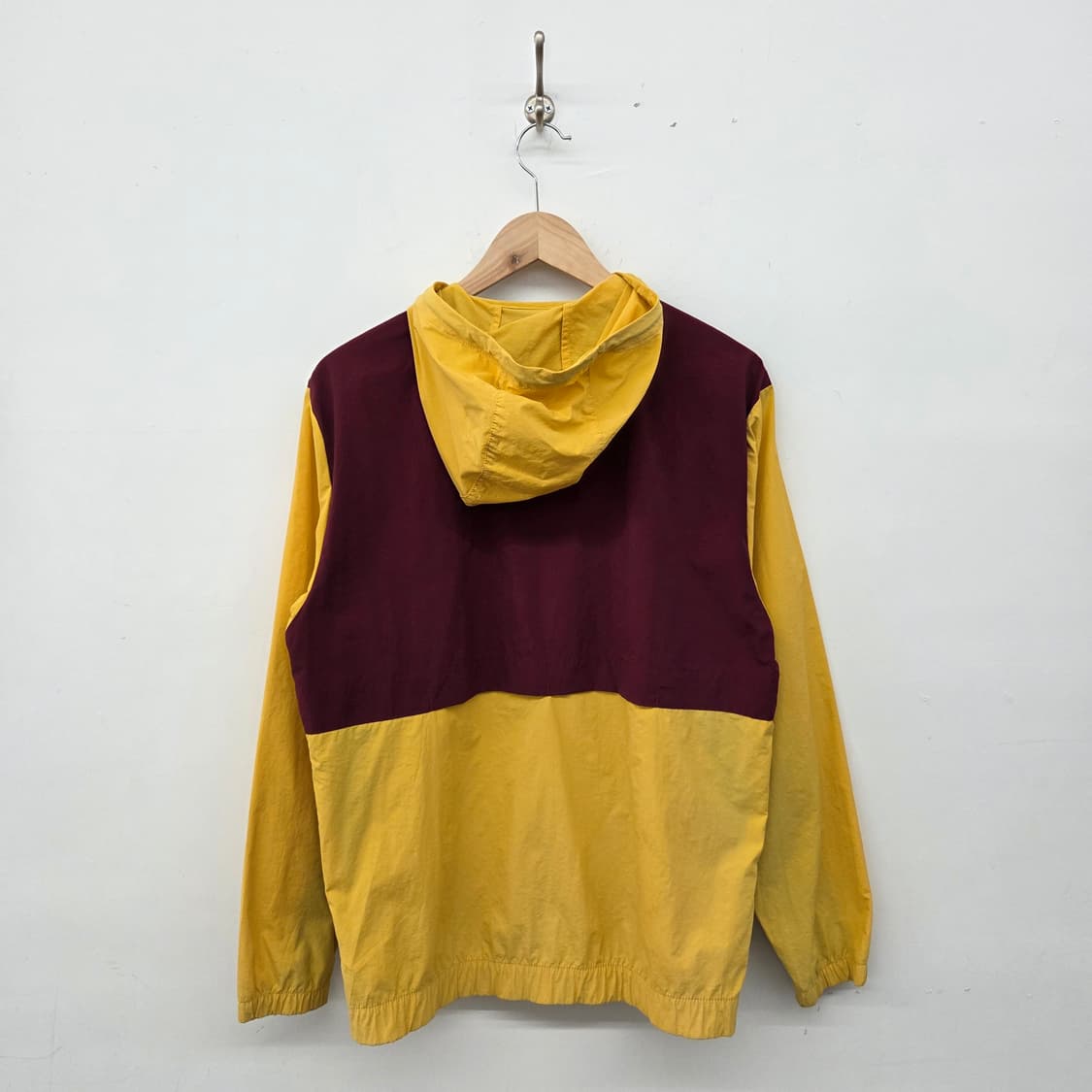 뉴발란스 컬러블록 바람막이 옐로우 남성 M 상품이미지6