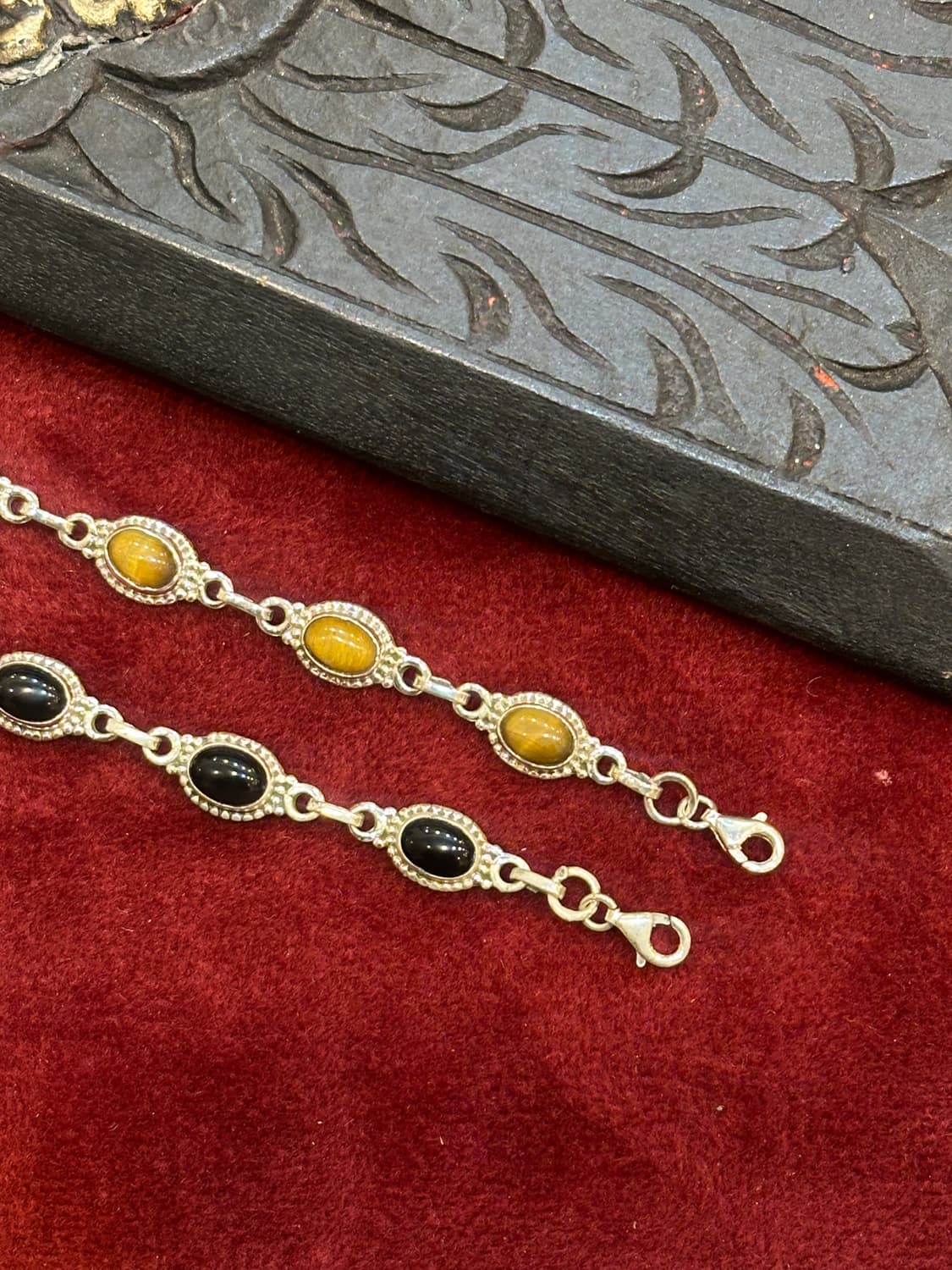 Onyx 925silver bracelet 상품이미지5