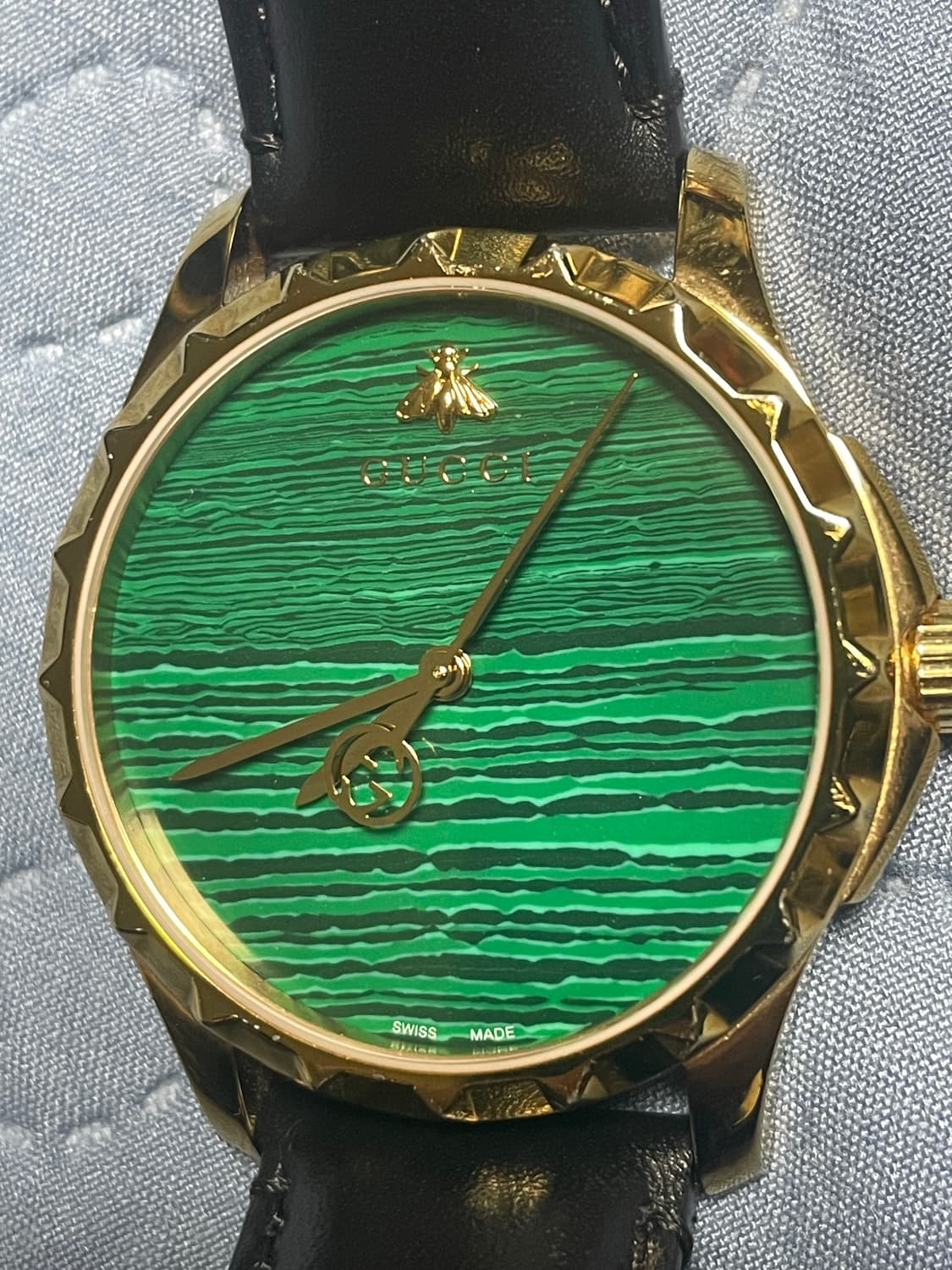 구찌 말라카이트 시계 38mm 상품이미지4