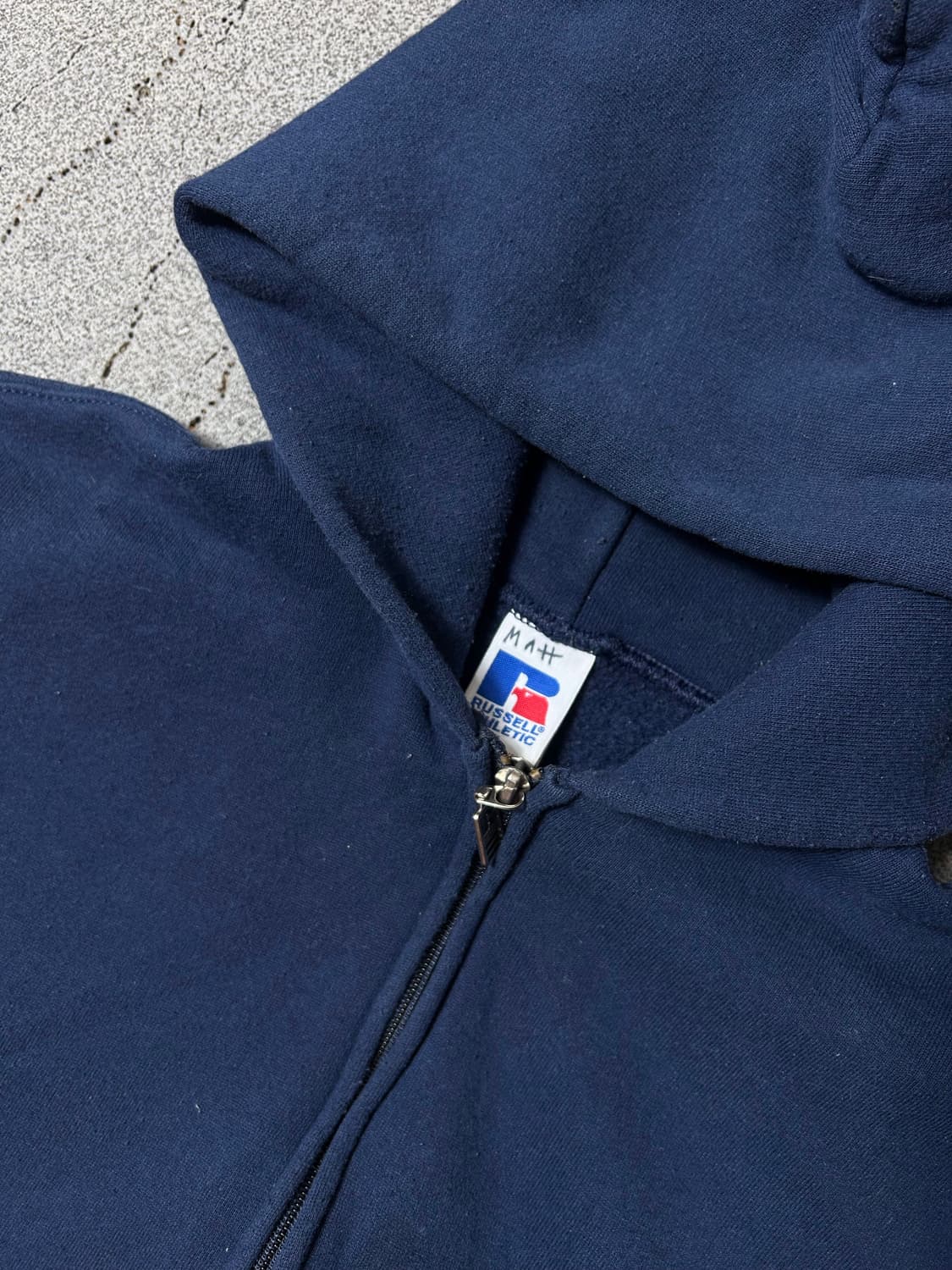 90년대 추정 제품 러셀 애슬레틱 후드집업판매 상품이미지2