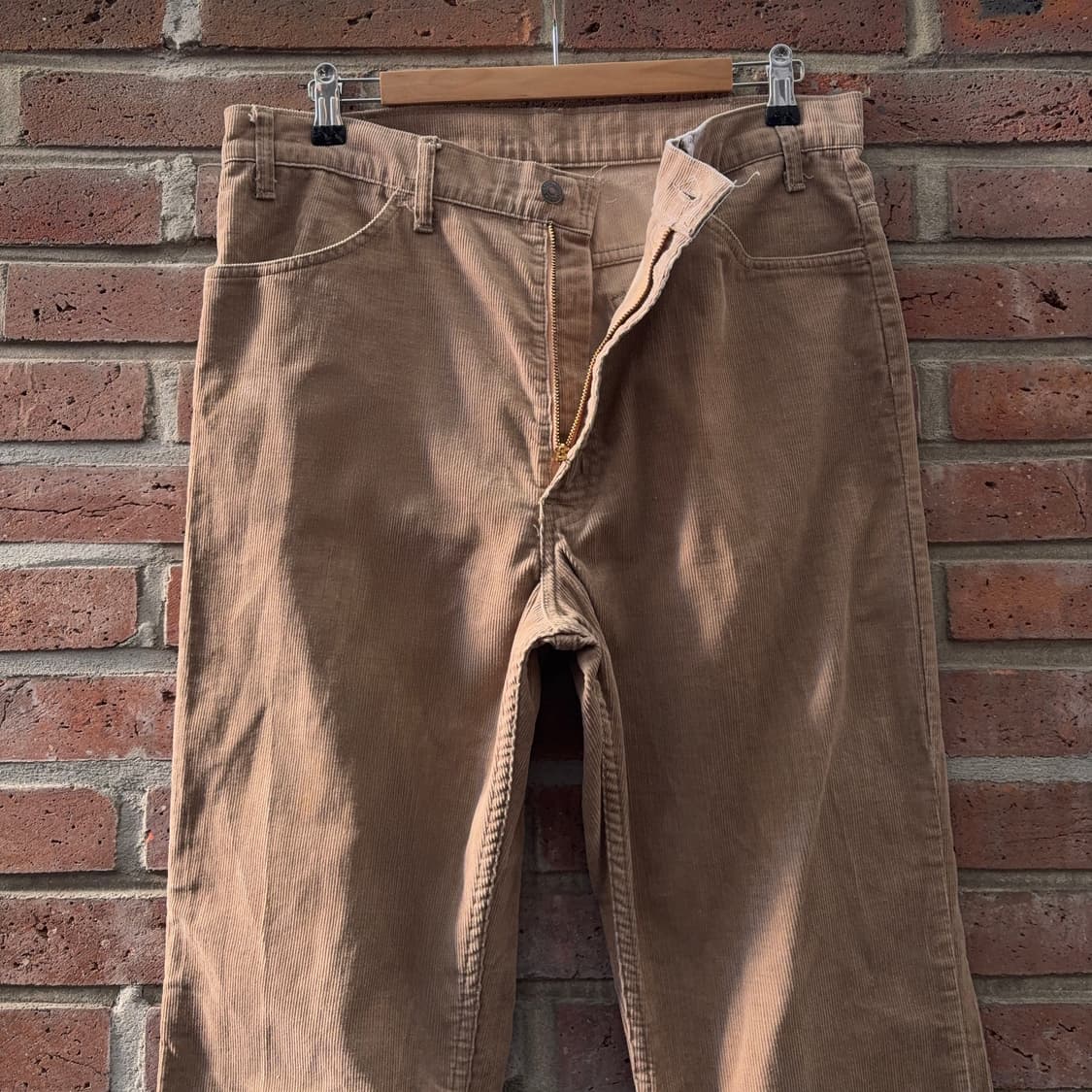 70s USA 리바이스 Levi’s 646 코듀로이 벨바텀 팬츠 상품이미지3