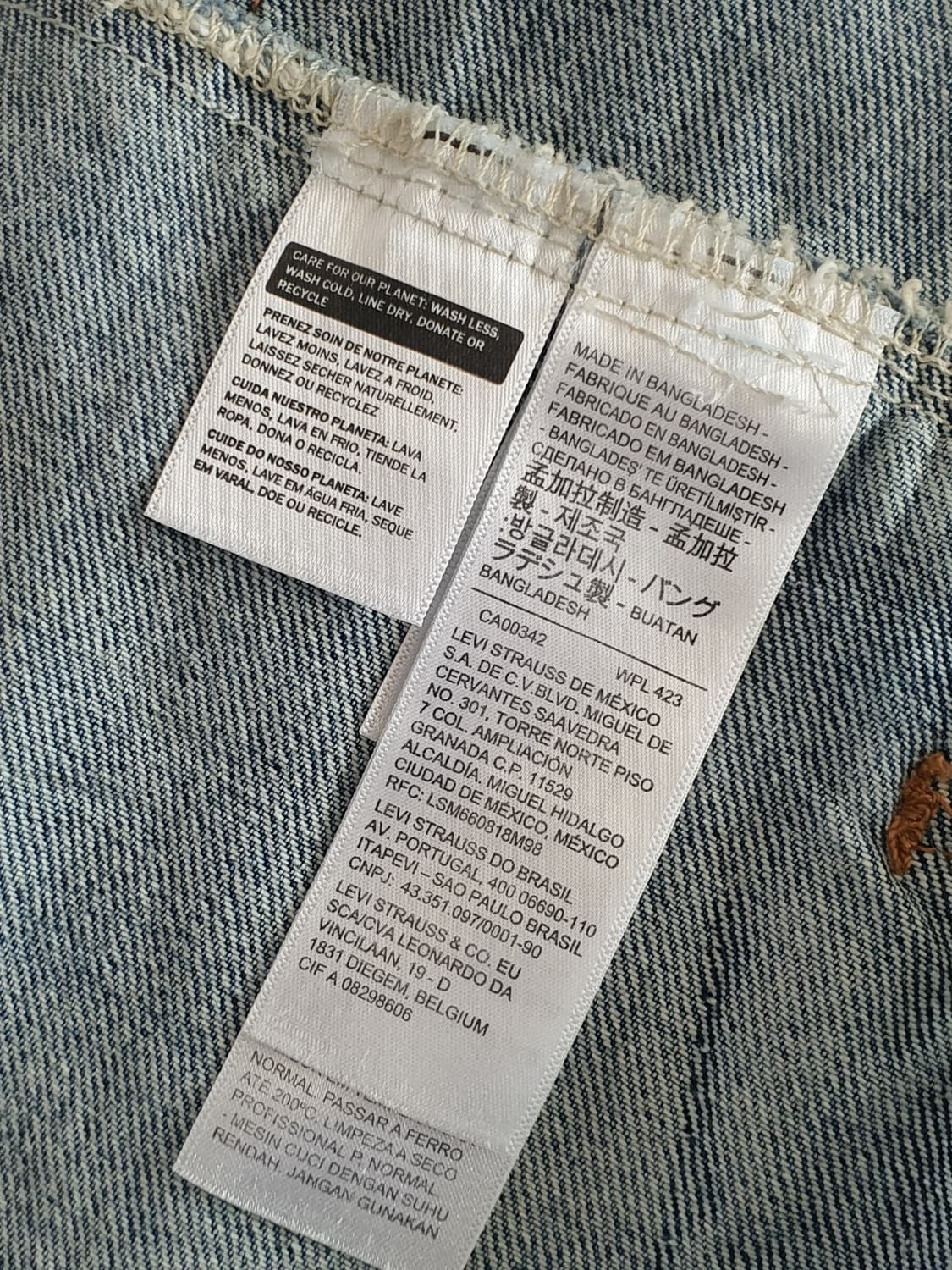 리바이스 데님 자켓 상품이미지7