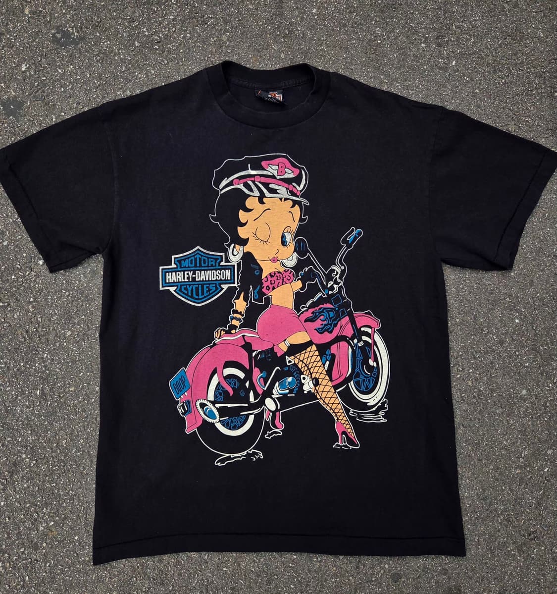 할리데이비슨 X 베티붑 반팔티 상품이미지2