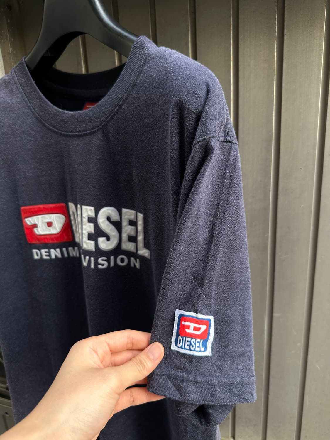 DIESEL rubber print logo tee 상품이미지3