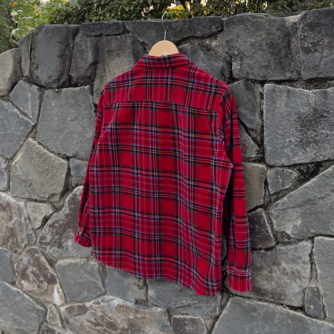엘엘빈 L.L.Bean 레드 타탄 플란넬 셔츠 상품이미지7