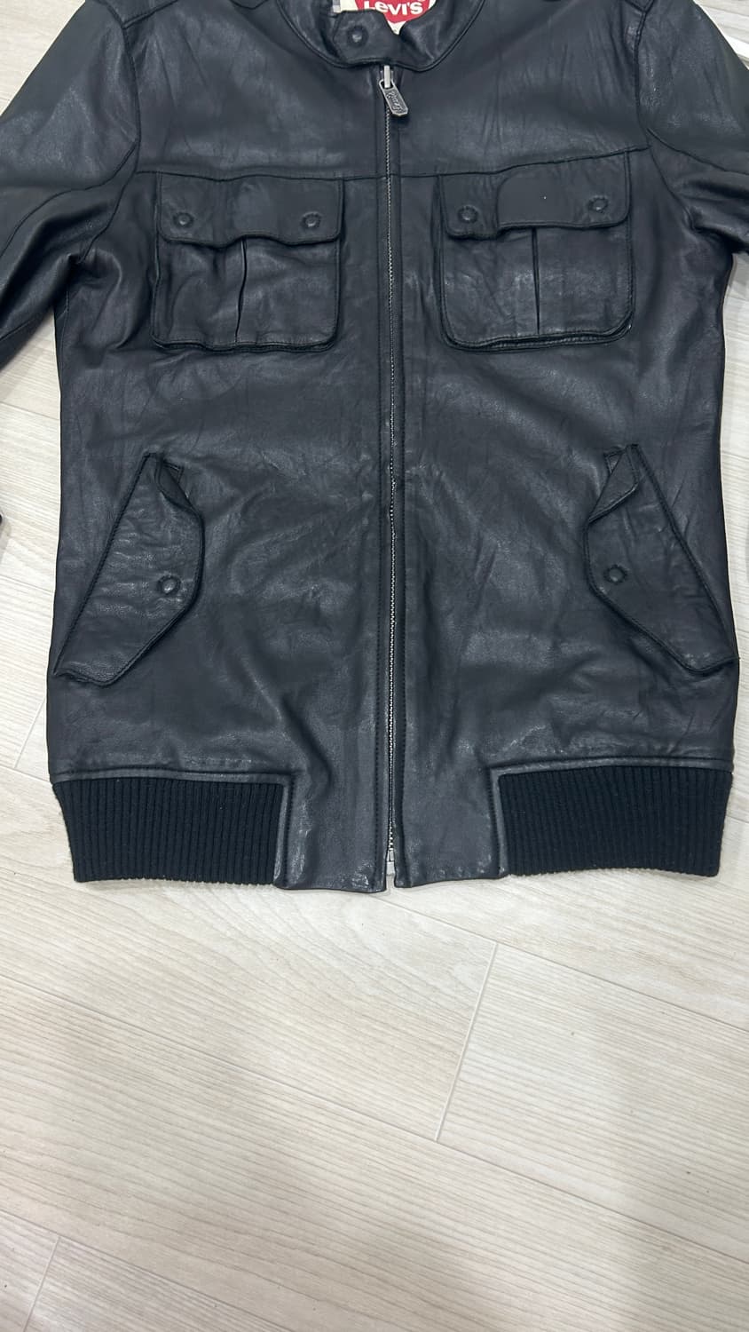 리바이스 블랙 가죽자켓 레더 아우터 S (무료배송) 상품이미지7