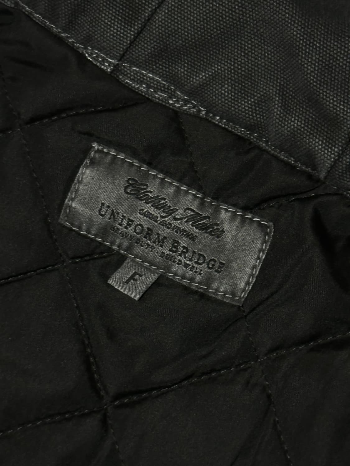 Uniform Bridge 유니폼브릿지 후드 자켓 차콜(Womens) 상품이미지7