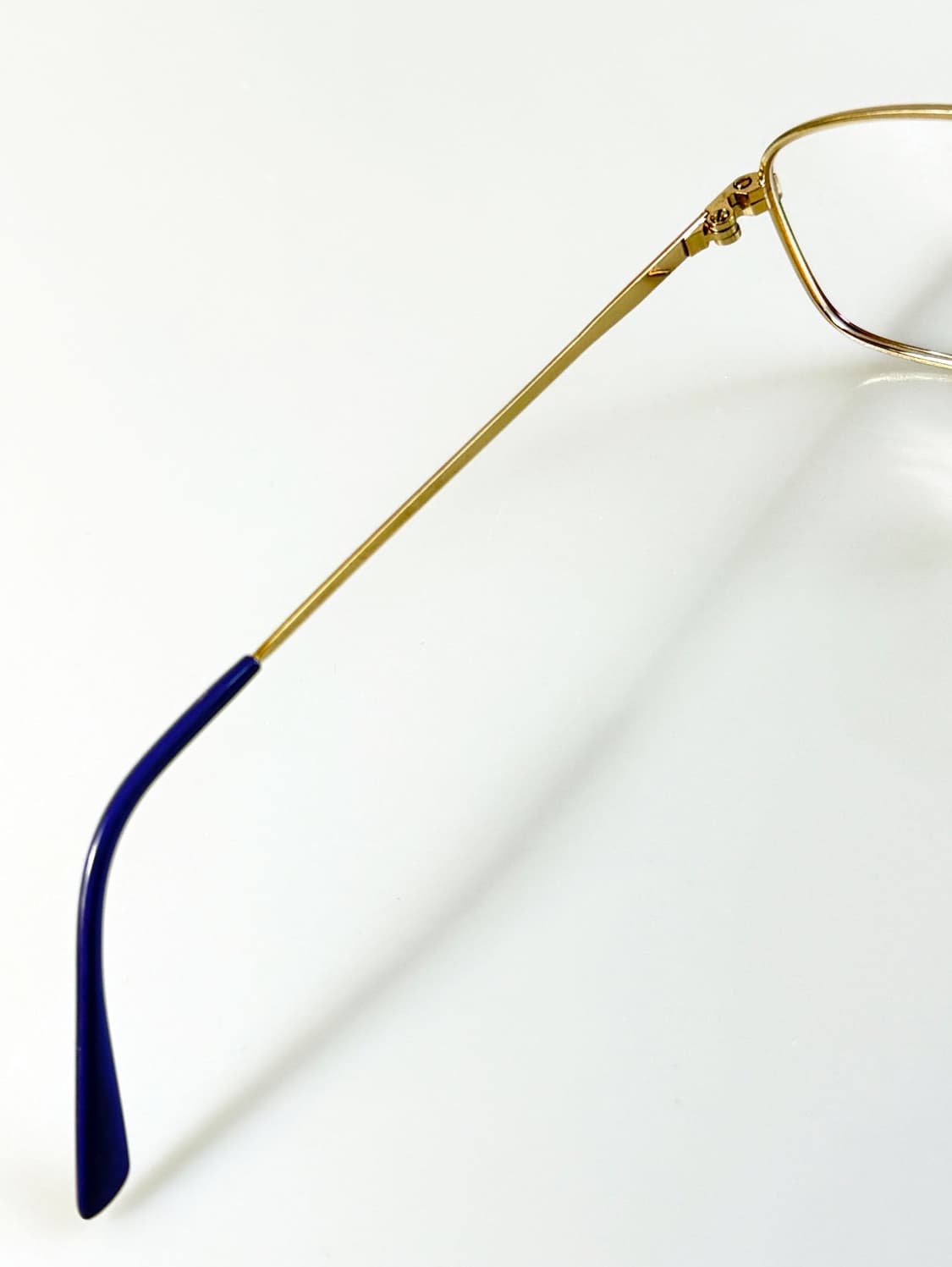 90s 멀티컬러 슬림 스퀘어 프레임 빈티지 안경 상품이미지7