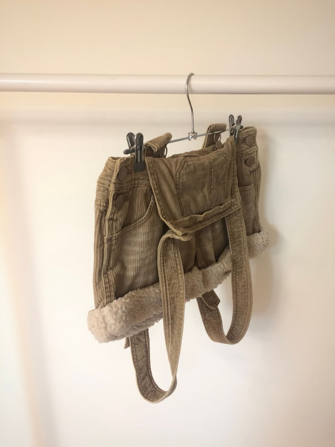 2-way Suspender Fur Pants 갸루 서스펜더 팬츠 상품이미지3