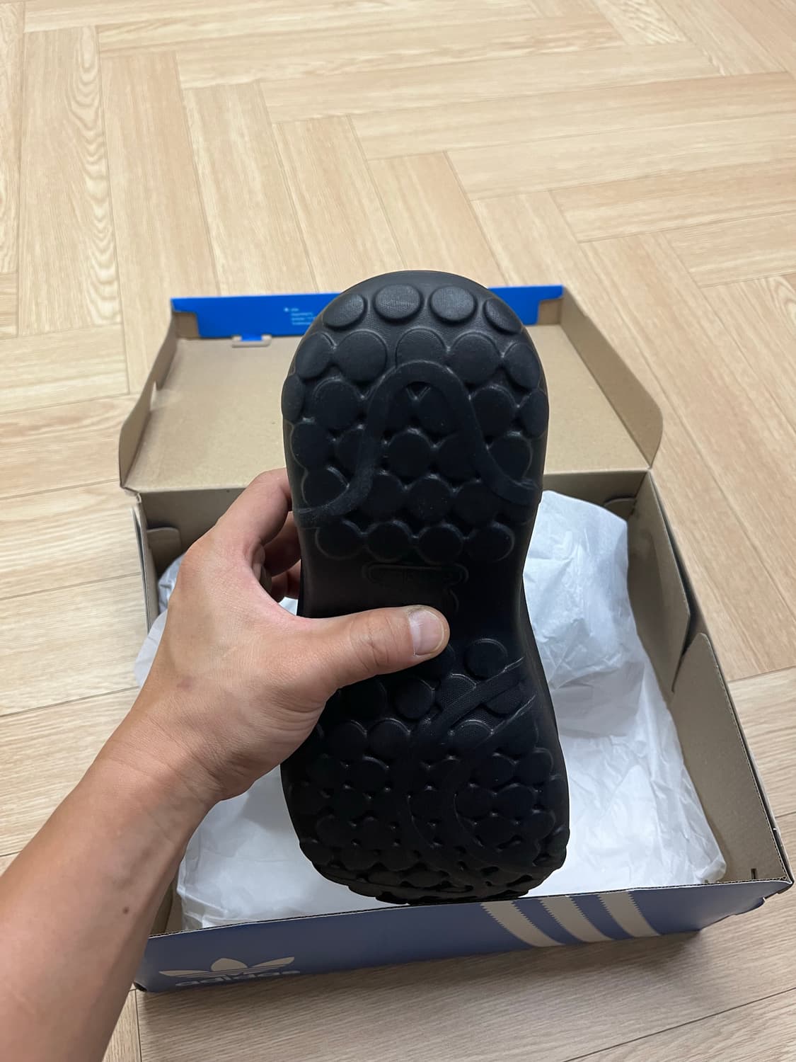 아디다스 아디폼 스탠스미스 뮬 코어 블랙 상품이미지5