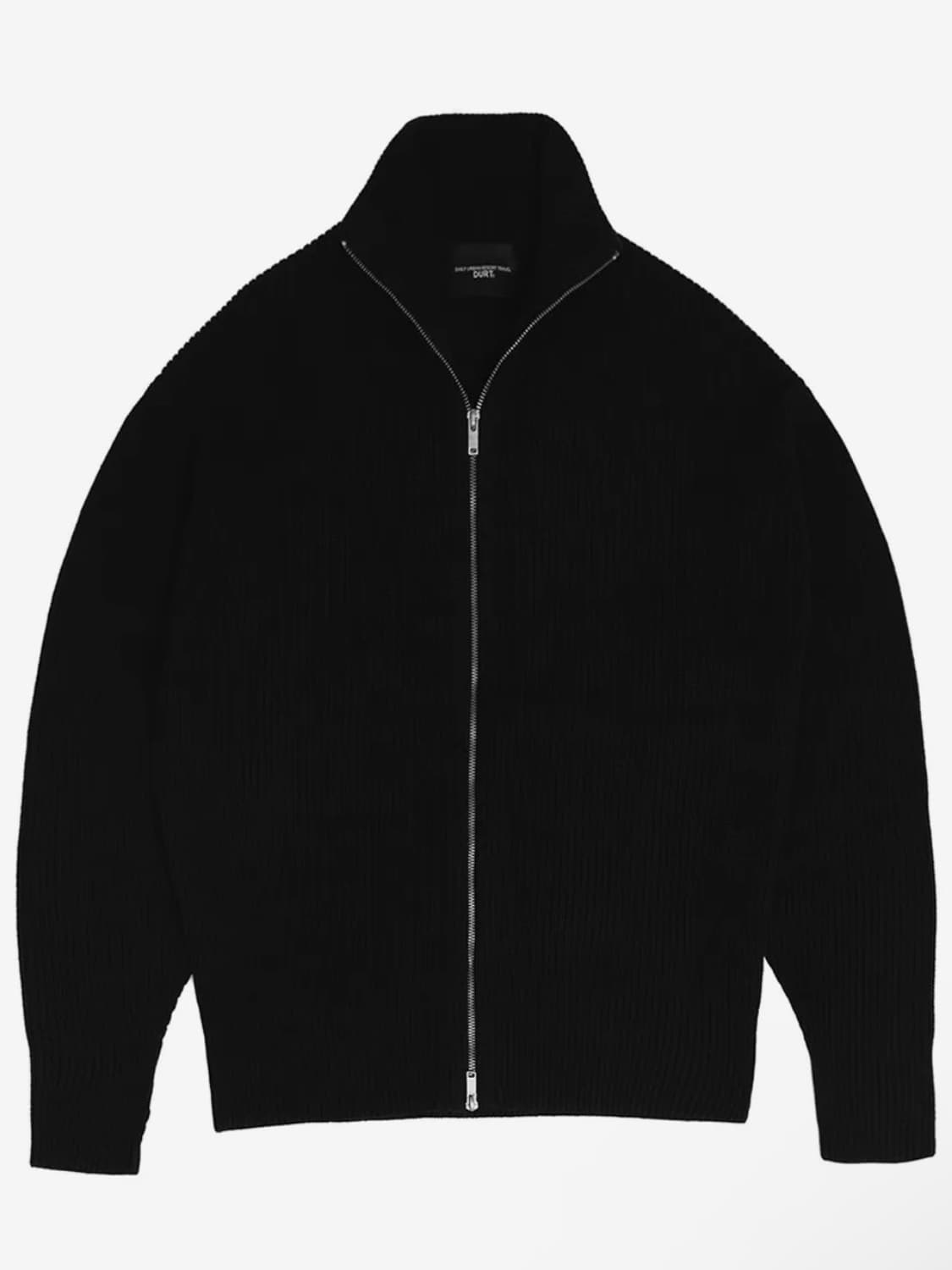 RESORT PULL ZIP UP (BLACK) 상품이미지1