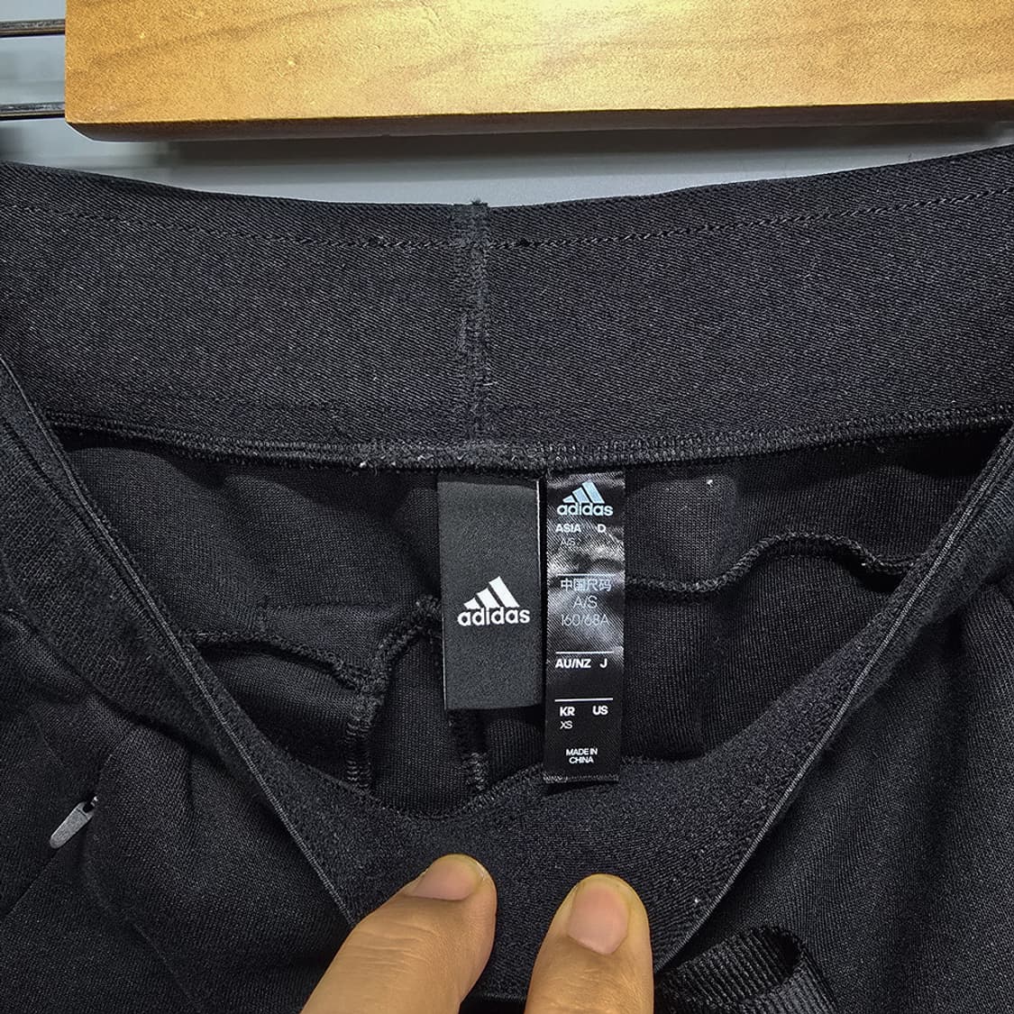 아디다스(adidas) 삼선 트랙팬츠 블랙 XS 상품이미지5