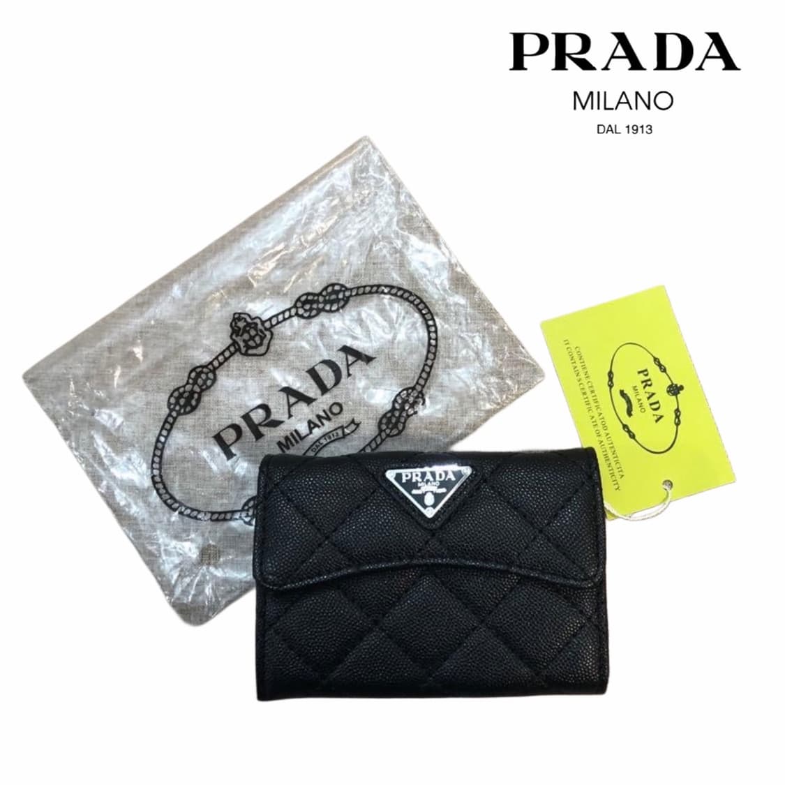 프라다뷰티 캐비어 카드동전 지갑 반지갑 상품이미지5